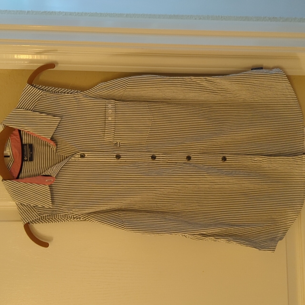 Columbia Women PFG Seersucker Top